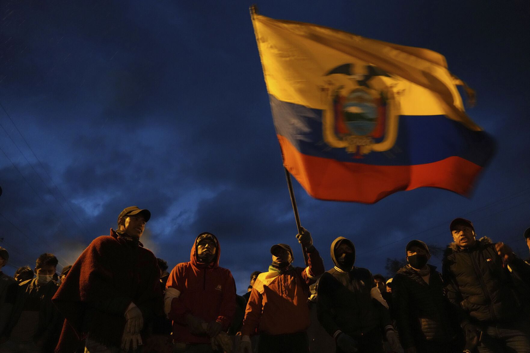 APTOPIX Ecuador Protests